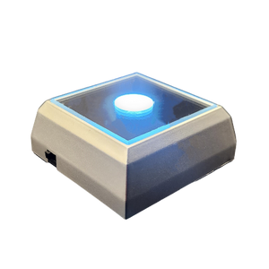 White 1-Color Square LED Light Base (Battery Operated)