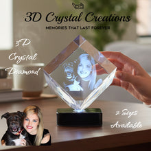 Load image into Gallery viewer, 3D Crystal Diamond