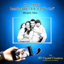 Load image into Gallery viewer, 3D Crystal Tower - Straight Edge