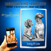 Load image into Gallery viewer, large statuette crystal