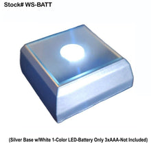 Load image into Gallery viewer, white color LED battery base