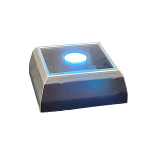 White 1-Color Square LED Light Base (Battery Operated)