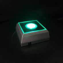 Load image into Gallery viewer, 7-Color Square LED Light Base (Battery Operated)