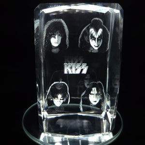 3D KISS Band LED Light Up Crystal Collectible