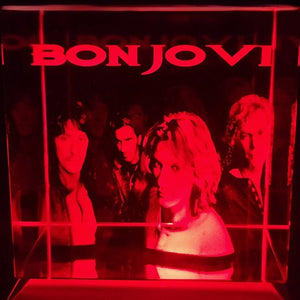 Bon Jovi LED light up crystal