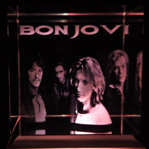 Bon Jovi LED light up crystal 