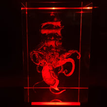 Load image into Gallery viewer, 3D Kraken LED Light Up Crystal Collectible