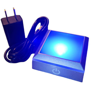 CLR - STP -USB - Blue LED White Background