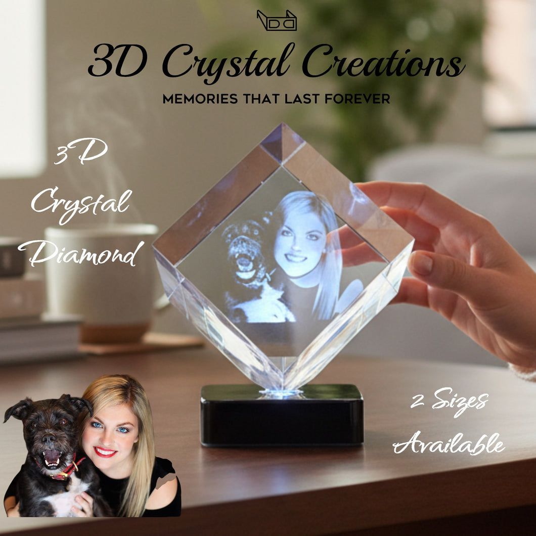 3D Crystal Diamond