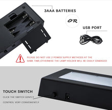 Load image into Gallery viewer, Landscape Multicolor &amp; White LED Light Base (AC/USB/Batt)