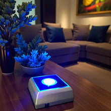 Load image into Gallery viewer, Mini Multicolor Changing LED Light Base (Battery Operated Only)