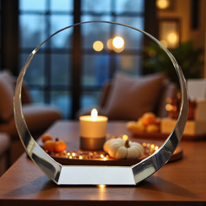 Slantback Crystal Plaque - 2D or 3D