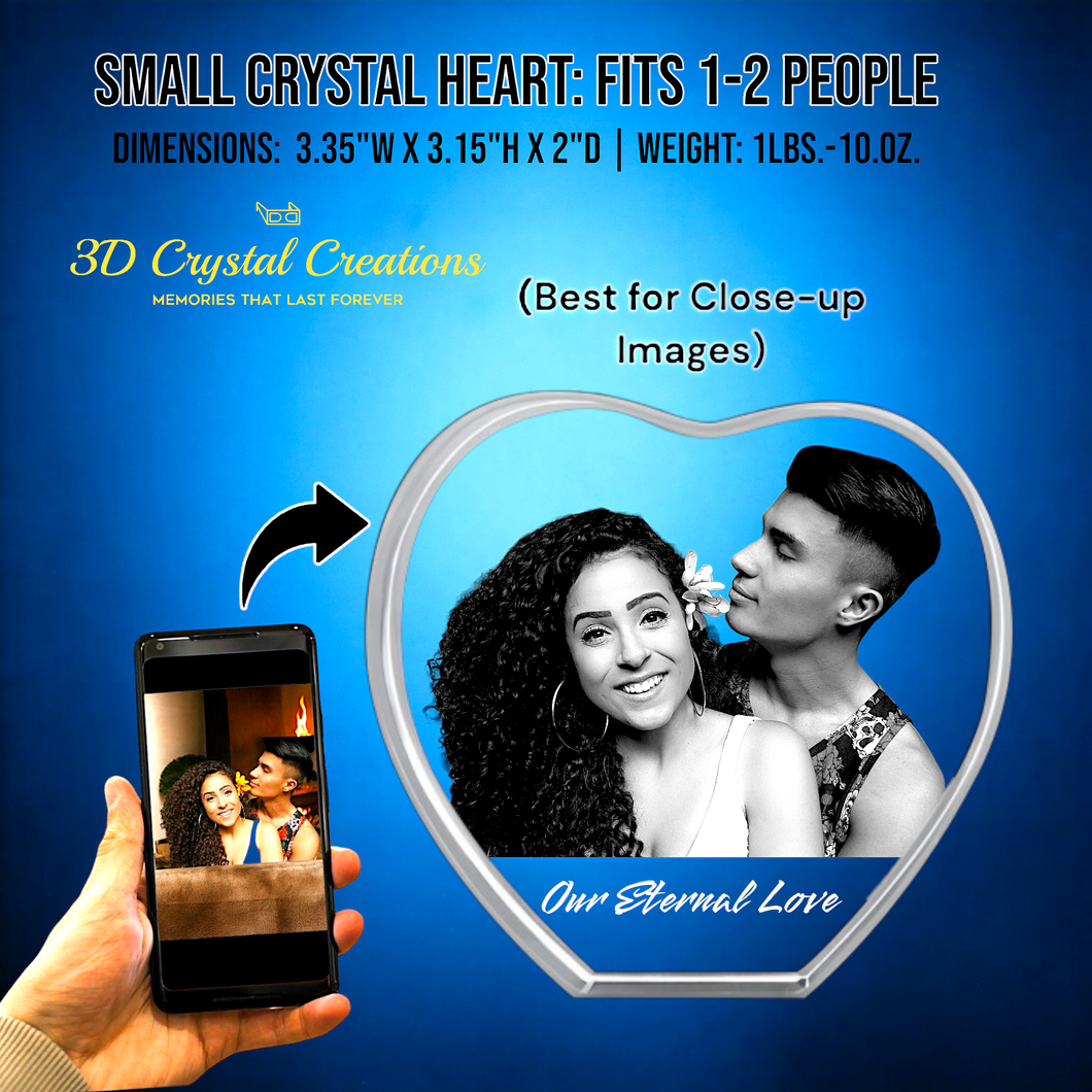 3D Crystal Heart