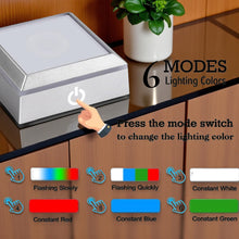 Load image into Gallery viewer, Small Multicolor &amp; White LED Light Base (AC/USB &amp; Battery Operated)
