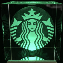 Load image into Gallery viewer, Starbucks Light Up Crystal