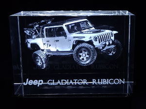 Jeep Gladiator Rubicon 3D Crystal