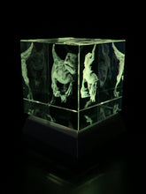 Load image into Gallery viewer, 3D &quot;Blue&quot; Crystal - Includes: Free 7-Color Changing LED Light-Base