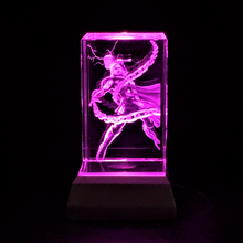 Load image into Gallery viewer, 3D &quot;God of Thunder&quot; Crystal -Includes: Free 7-Color Changing LED Light-Base